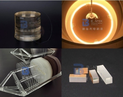 la oblea ultra fina gruesa 100um LiTaO3 Z cortó para los usos de Pyroelectric