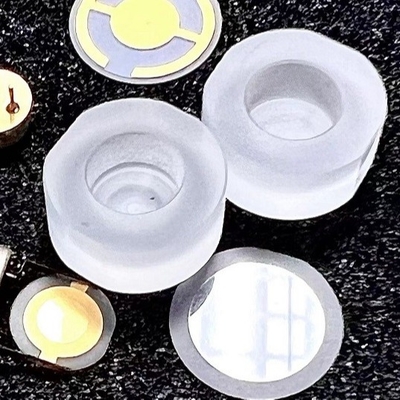 100um solo Crystal Quartz Wafer For VIO el acelerador piezoeléctrico del resonador del oscilador del filtro