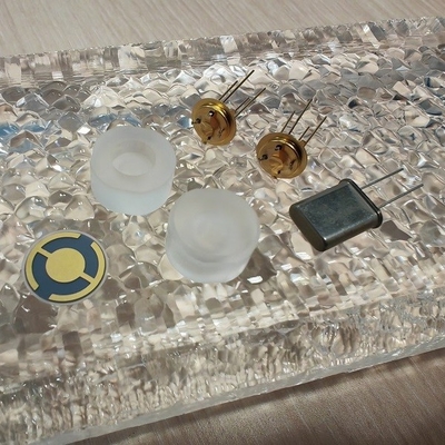 Endcap cubrió EN los espacios en blanco del cuarzo para el grueso esquila el sensor de la presión del modo