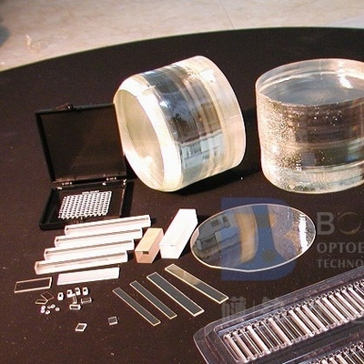 Ra rugosidad 1nm LiNbO3 Oblea Visible Óptica Linbo3 Cristal