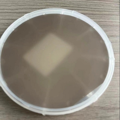 diámetro de 6 pulgadas estructura cristalina hexagonal de las obleas LiTaO3 LiNbO3 del tantalato de litio de 150 milímetros