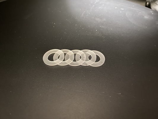 Wafer de anillo piezoeléctrico de niobato de litio con diámetro exterior variable