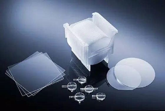 Diámetro 76.2m m Sapphire Substrate Optical Crystal Windows de 3 pulgadas