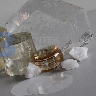 Sustratos piezoeléctricos de la precisión de la oblea del cristal de cuarzo para la óptica eléctrica y la sincronización