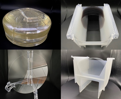 substrato de la oblea LiNbO3 de 200m m para las guías de onda ópticas y Microwaveguides