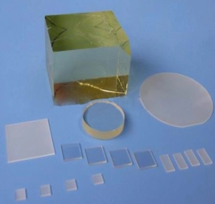5x5 10x10 MgO Substrato de cristal único para película fina superconductora de alta temperatura