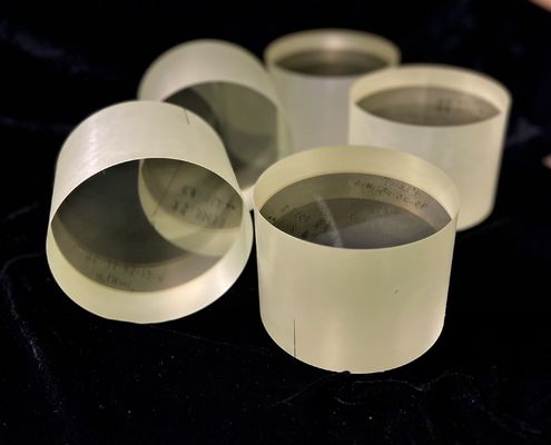 5 mol% MgO Doped LiNbO3 Wafers Material óptimo para la optoelectrónica de alto rendimiento