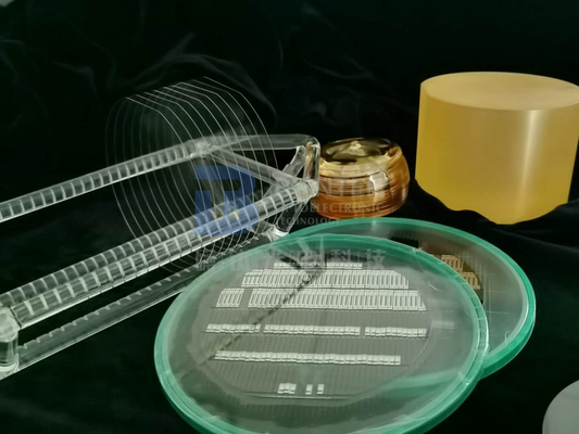 Oblea piezoeléctrica del niobato de litio para la fabricación interdigital del transductor de la SIERRA