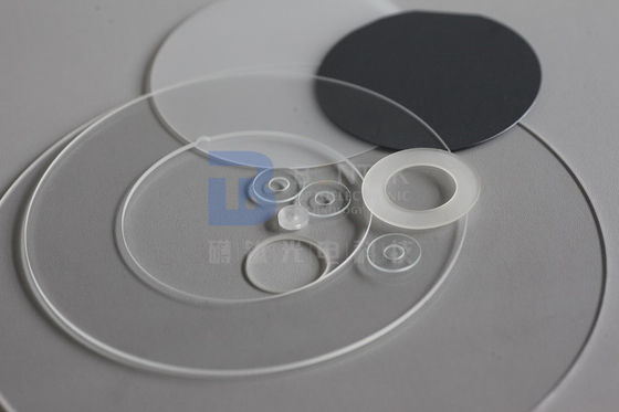 2" Y-corte sin semillas del X-corte del DSL solo Crystal Quartz Wafer para el semiconductor