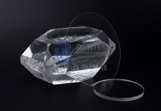 El lado doble pulió a solo Crystal Quartz Wafers 6 pulgadas