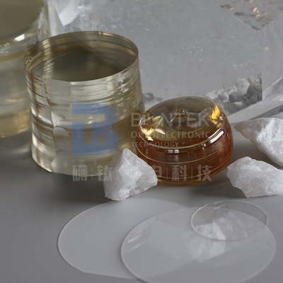 grueso de Crystal With Customized Orientation And del tantalato del litio de 3inch 4inch