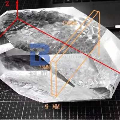 3 pulgadas obleas del cuarzo de la optoelectrónica de 4 pulgadas con la orientación modificada para requisitos particulares