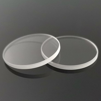 Sapphire Al 2O3 Crystal Substrate 2" 3" 4" lado doble pulido para el uso óptico