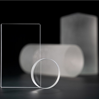 CaF2 modificado para requisitos particulares BaF2 MgF2 LiF solo Crystal Windows Lens Prism