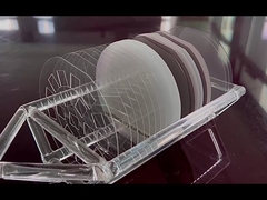 Oblea negra de LiTaO3 reducida