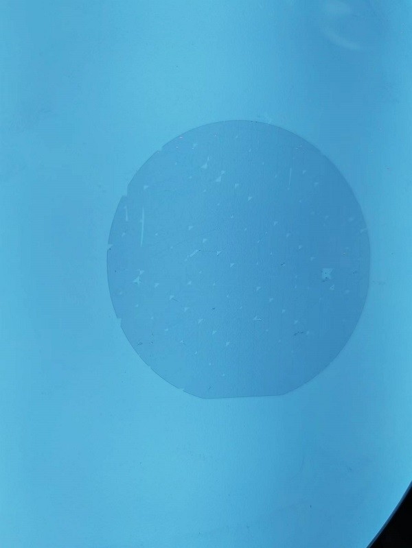 LTV 5mmx5mm 2μm Wafer de silicio fundido TTV 20μm para la industria de semiconductores