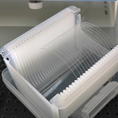 350um fundió las obleas del portador del vidrio de Borosilicate del cuarzo de la oblea de la silicona