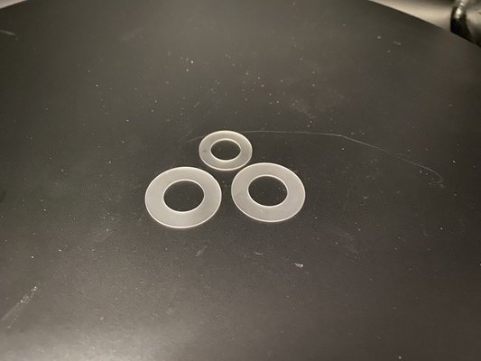 Anillo de cuarzo de cristal único de doble lado pulido para detección de presión