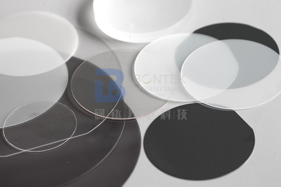 Oblea piezoeléctrica sin semillas del control de frecuencia del En-corte de Crystal Quartz Wafer de 3 pulgadas sola