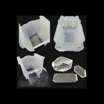 Z sin semillas cortó a Crystal Quartz Wafer lado doble de 3 pulgadas pulido