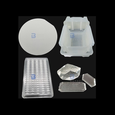 El lado doble pulió el solo corte de despegue de Crystal Quartz Wafer Ultra Thin